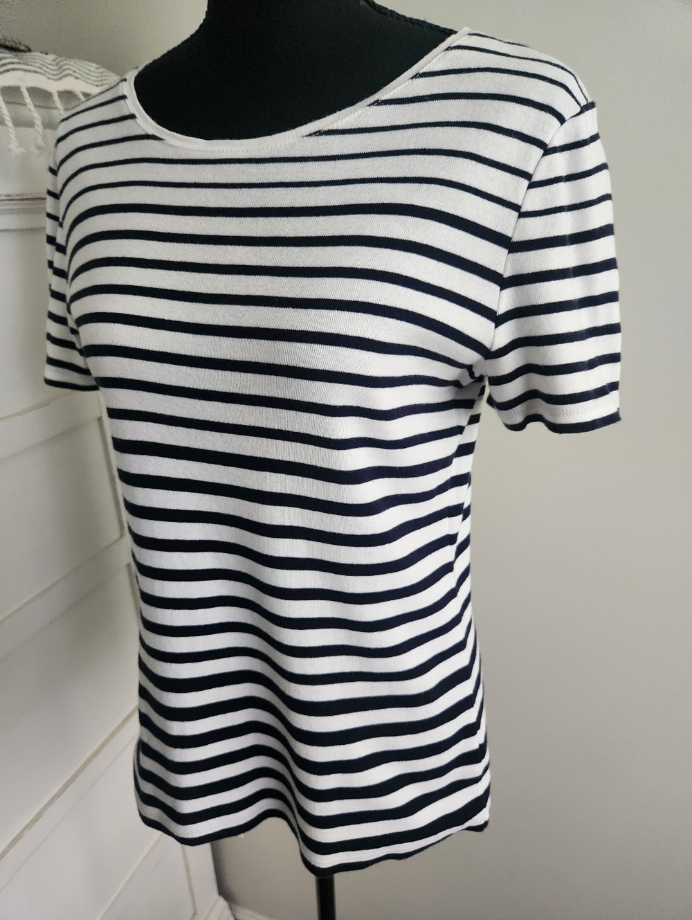 TALBOTS STRIPED TEE - Picture 3 of 5